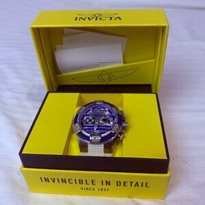 Invicta Bolt Zeus Blue Dial Watch | Box & Papers